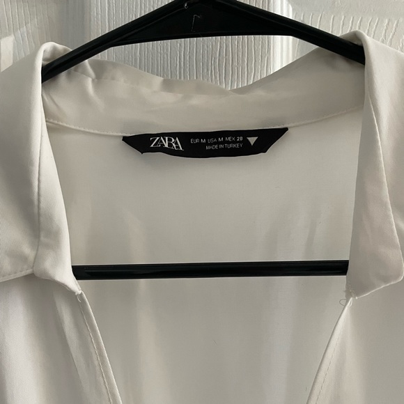 Zara white shirt dress - Picture 4 of 5